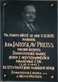  JUDr. JAROSLAV PREISS