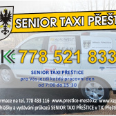 senior taxi Přeštice