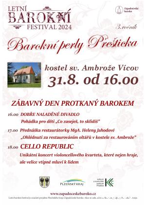 Barokní perly Přešticka 3.ročník