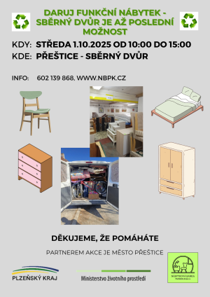 Daruj funkční nábytek