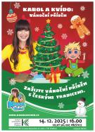 vánoční představení na scéně