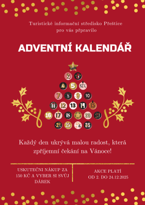 adventní kalendář s dárky