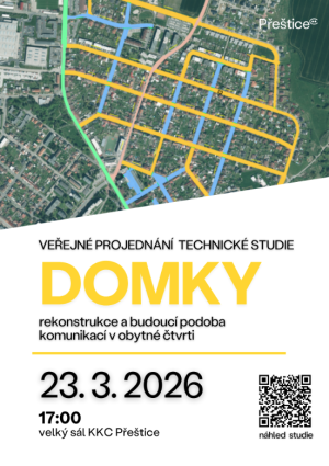 Veřejné projednání - Domky