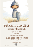 setkání pro děti na faře